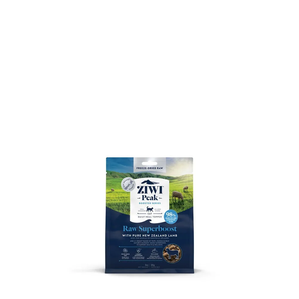 ZIWI Peak Raw Freeze Dried Superboost Lamb Recipe Meal Enhancer for Cats 85g